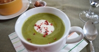 Μπιζελόσουπα βελουτέ - Creamy Spring Fresh Pea Soup